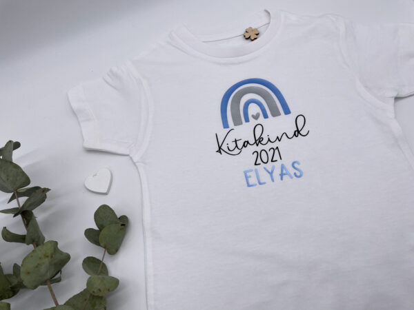 Kitakind T-Shirt in Weiß Kitakind T-Shirt in Weiß